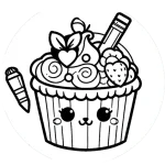 cup-cake-coloring-logo-only-the-cupcake