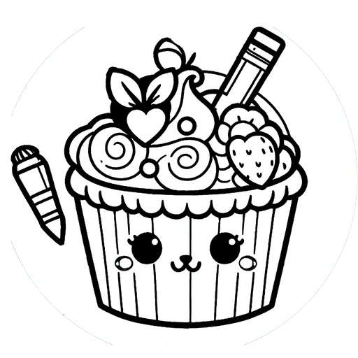 cup-cake-coloring-logo-only-the-cupcake