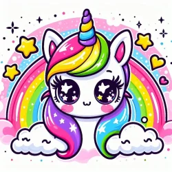 coloring pic of unicorn