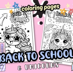 back to school pictures to color