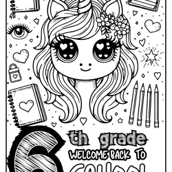 coloring pages 6th grade printable