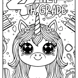 coloring pages for 4th graders