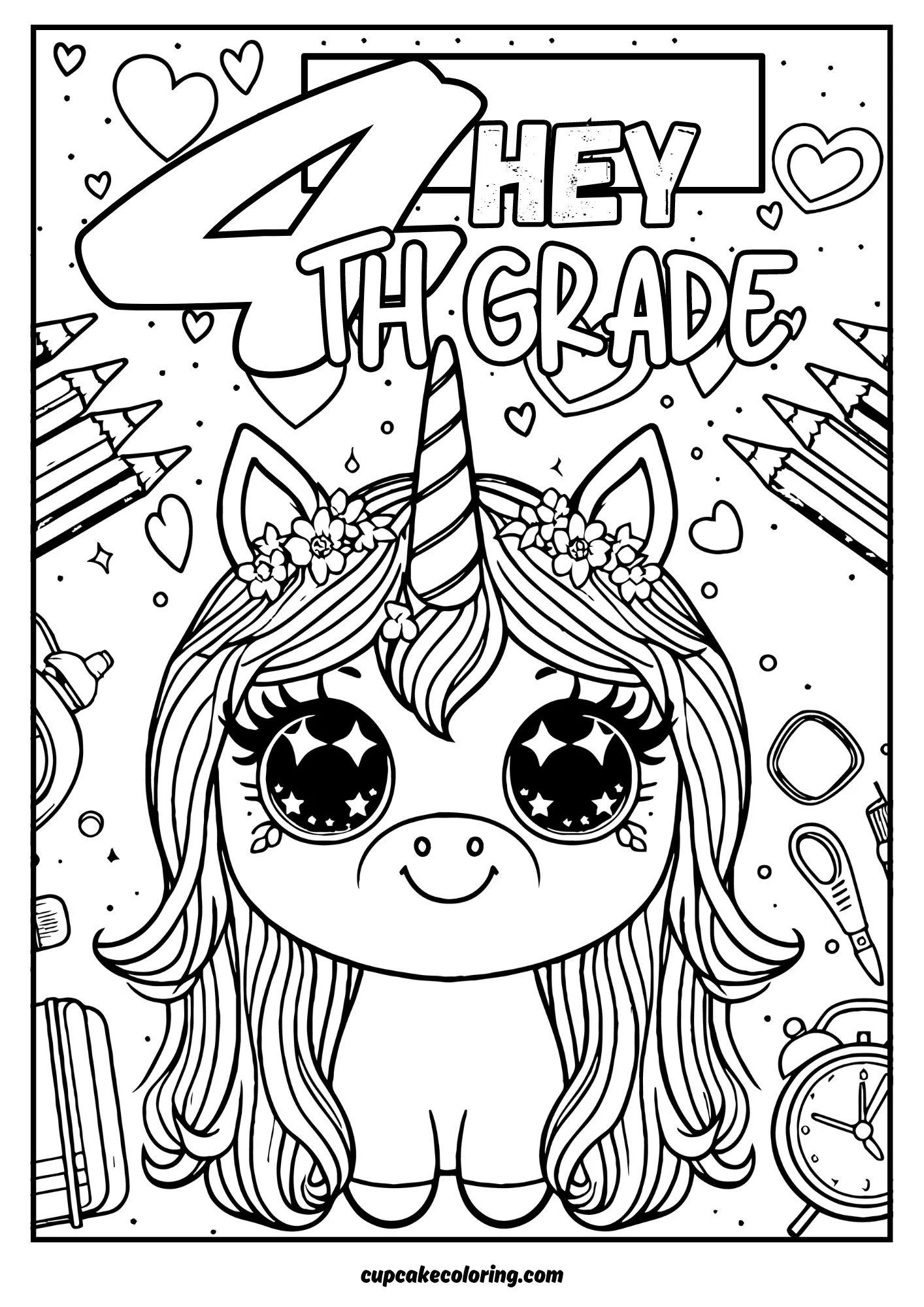 coloring pages for 4th graders