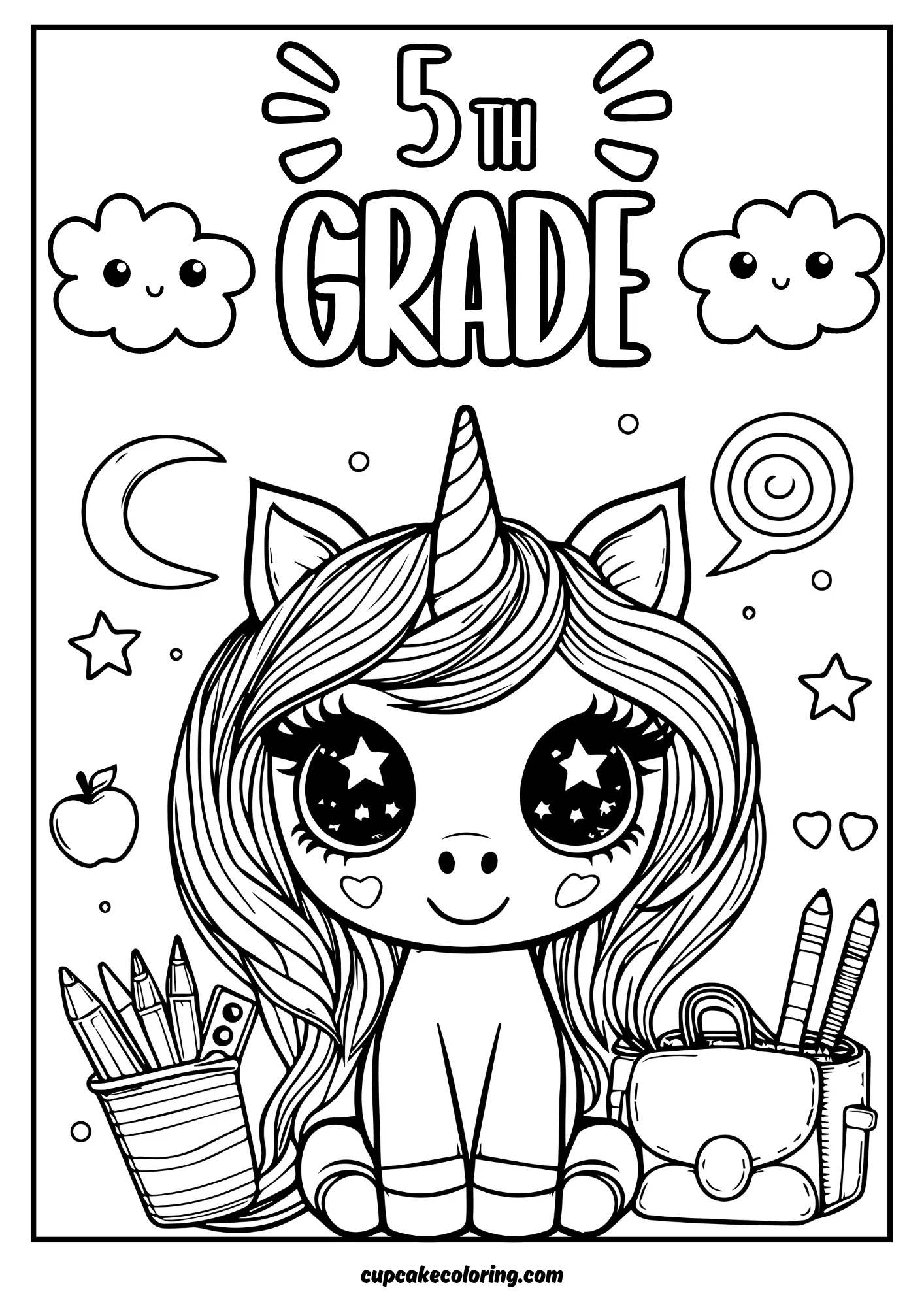 coloring pages for 5th graders free