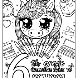 coloring pages for 6th graders free