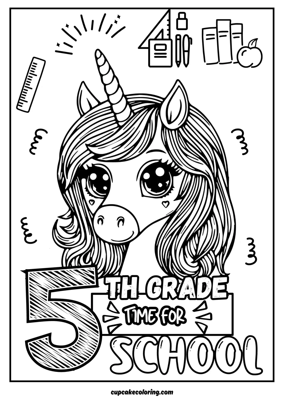 coloring pages for fifth graders printable