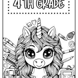 coloring pages for fourth graders