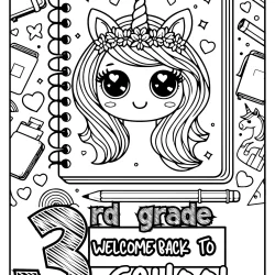 coloring pages for third graders free printable