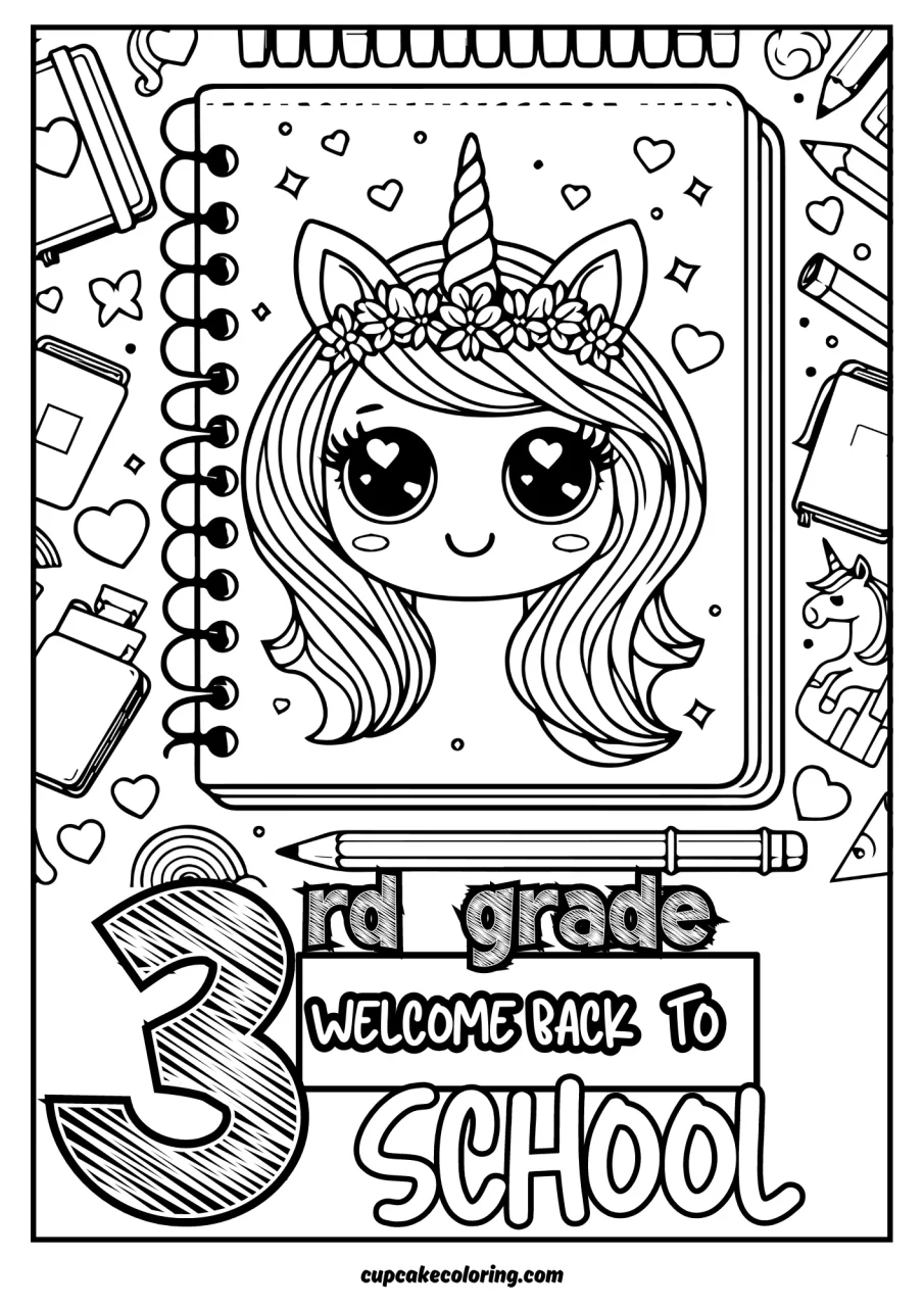 coloring pages for third graders free printable