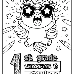 free coloring pages for first graders