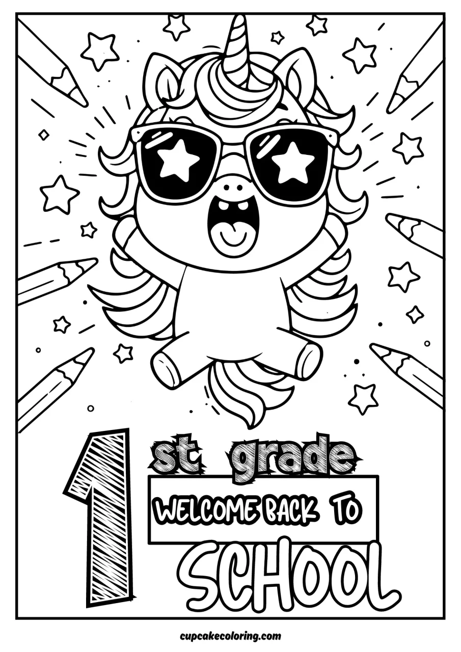 free coloring pages for first graders