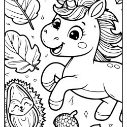 free printable fall coloring pages