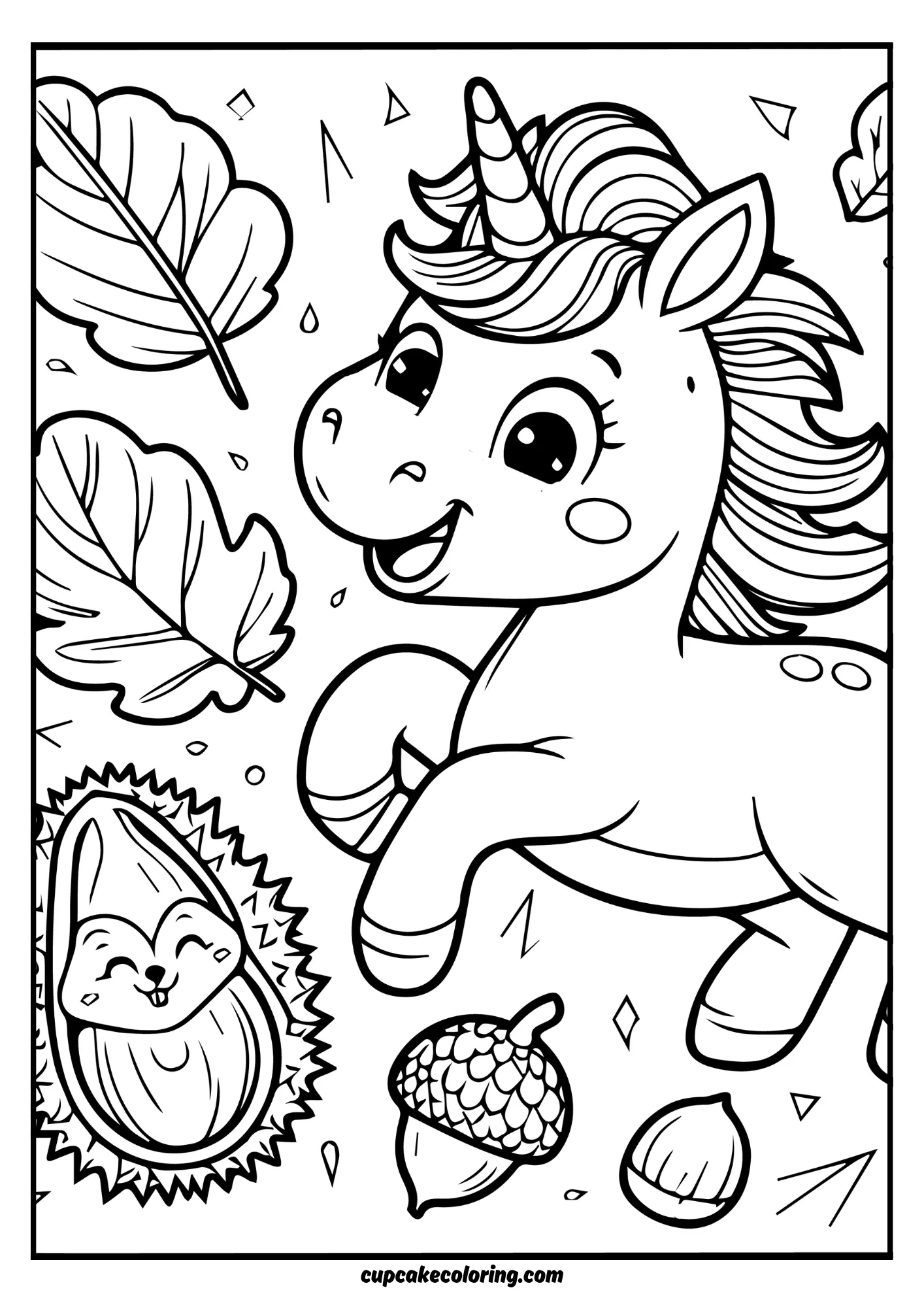 free printable fall coloring pages