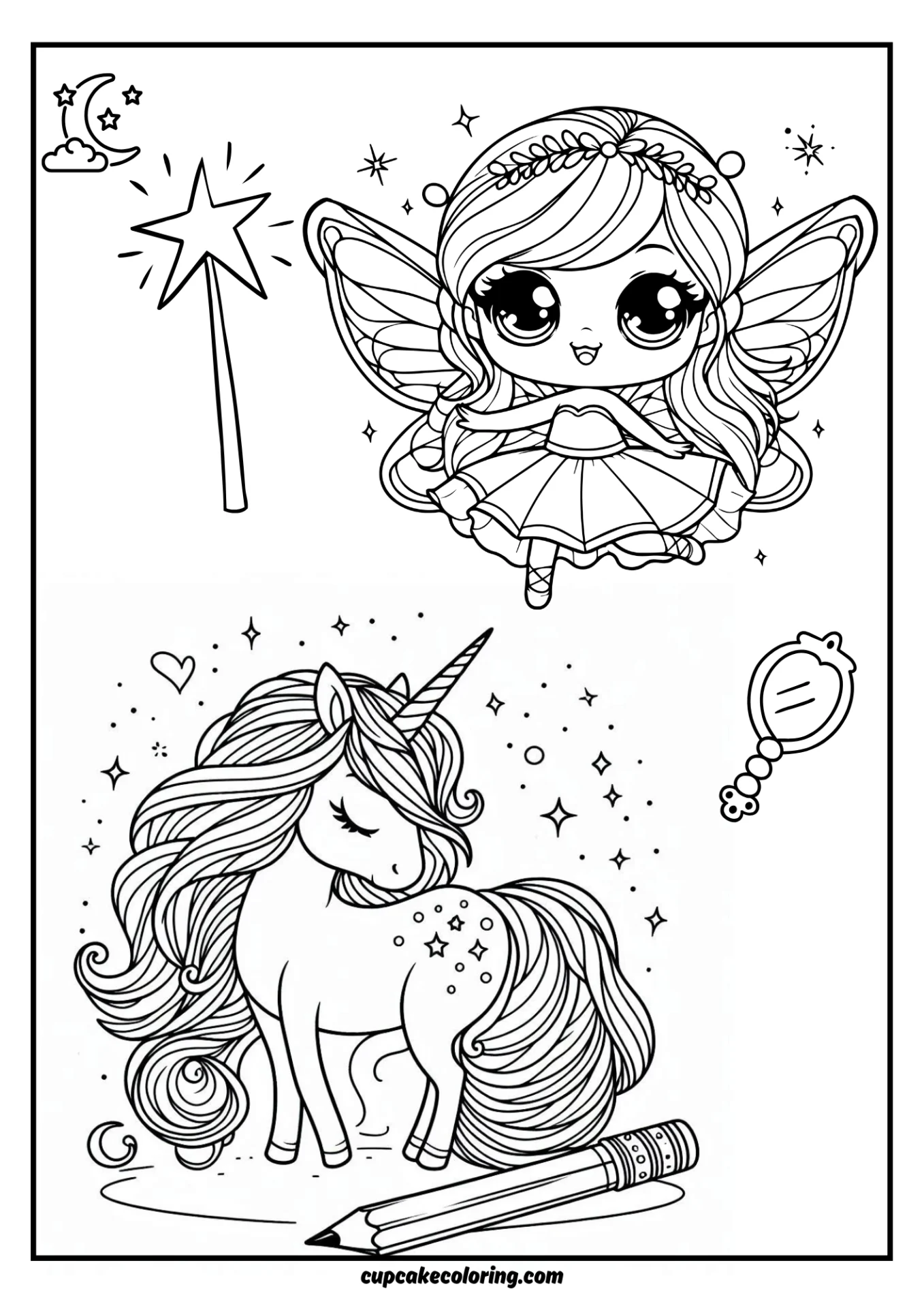 little fairy jumping around