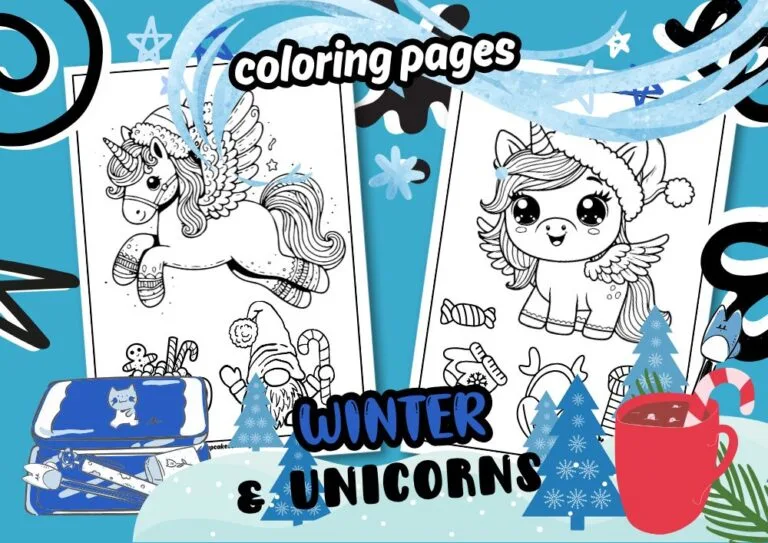 winter coloring pages